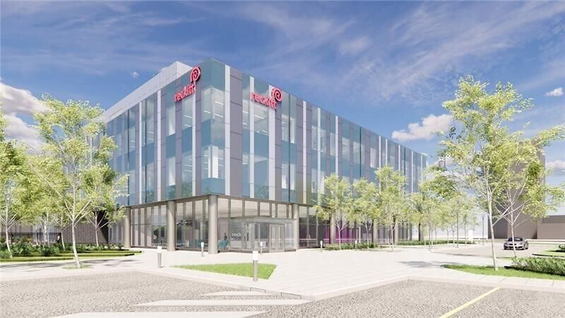 Rendering of Reckitt's New Jersey Research &amp; Development Lab Site, Exterior View