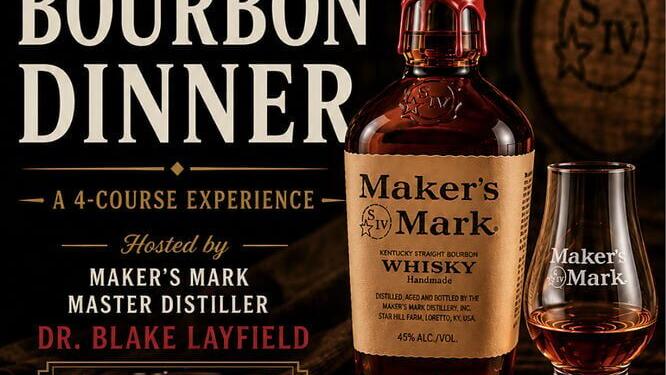 Makers Mark Four-Course Pairing Pairing Dinner, June 24th was a huge success!