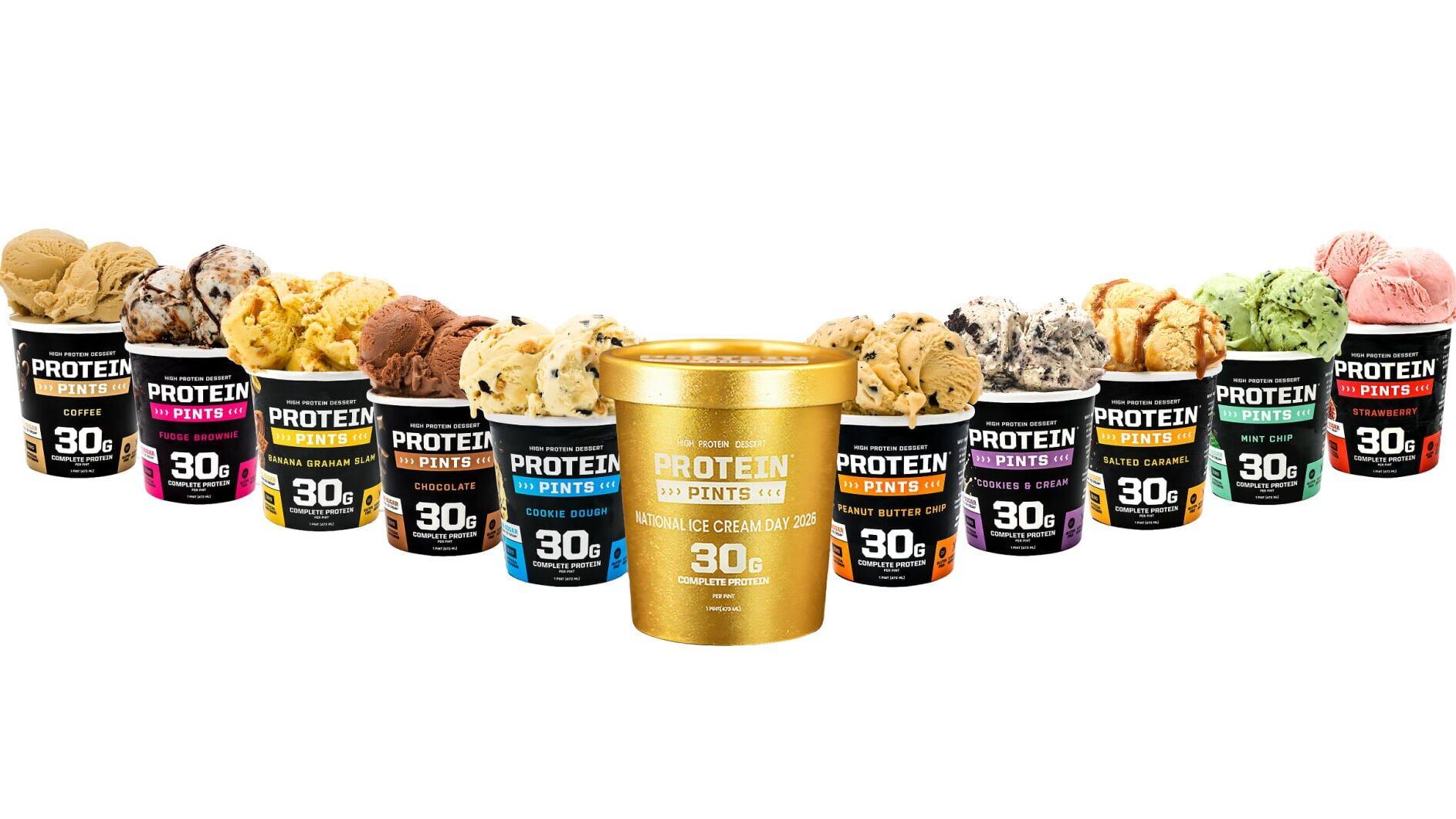 Protein Pints Golden Pint All Flavor Line Up