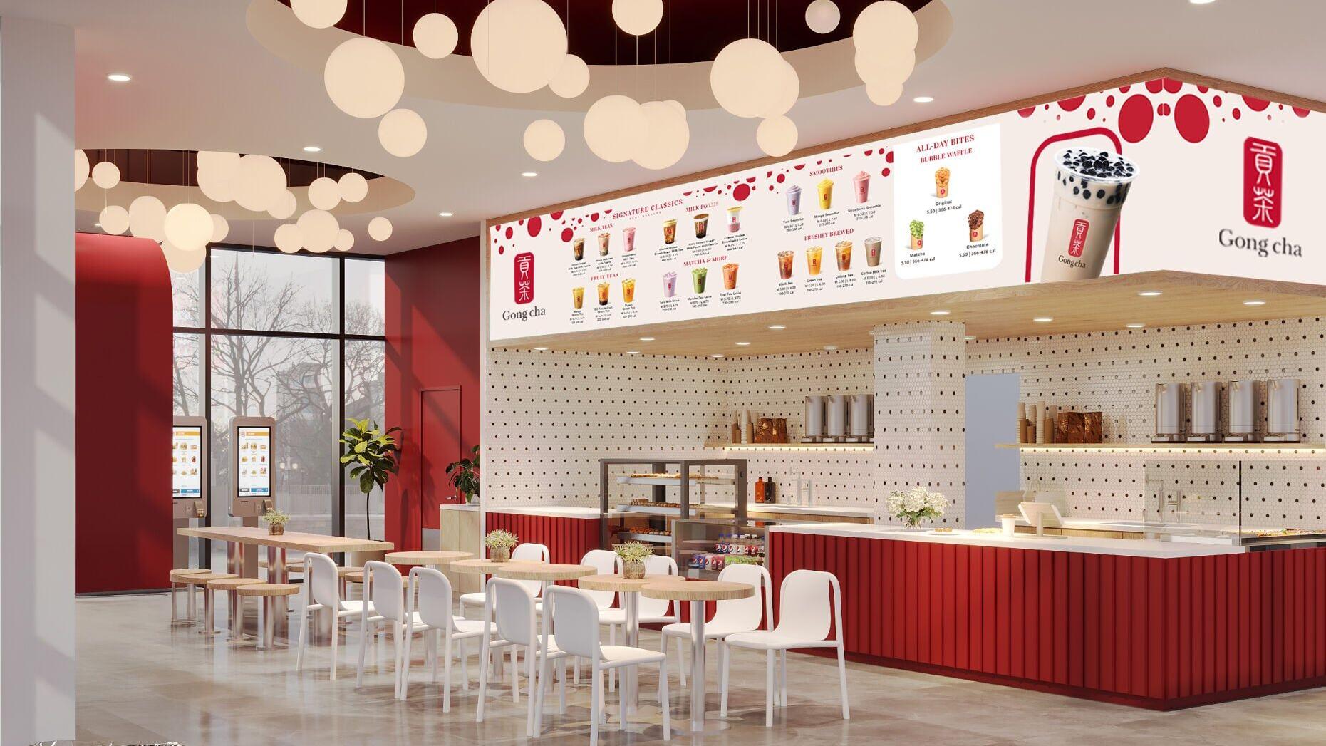 Gong cha has signed a 50-unit exclusive area development agreement in Texas