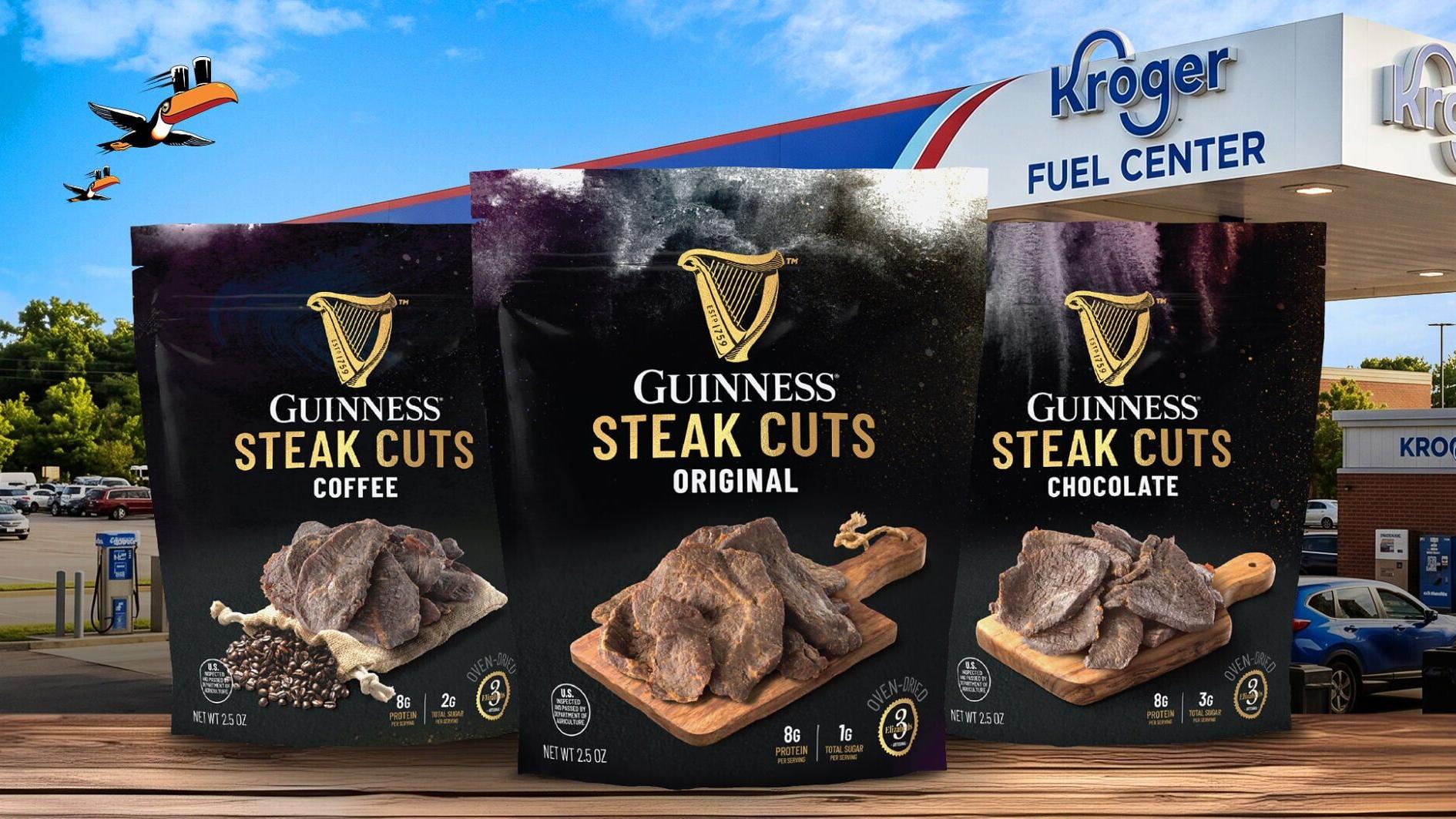 Guinness® Steak Cuts Launch in 1,300+ Kroger
Fuel Centers