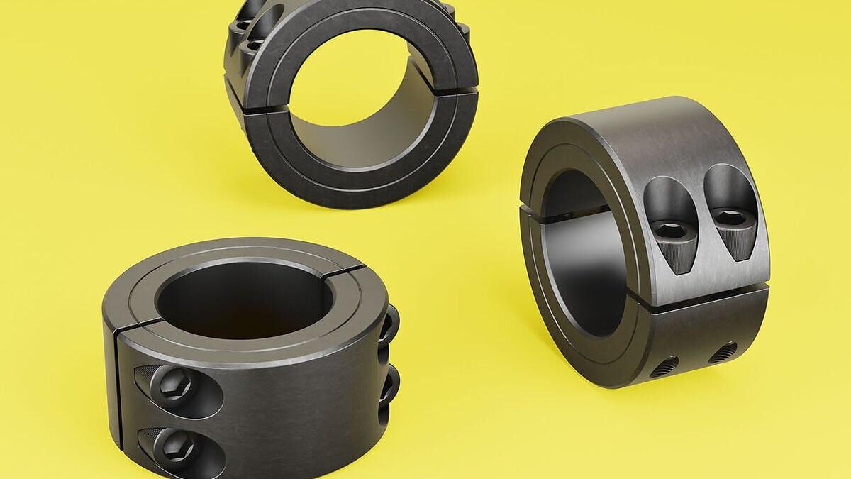 Offered in standard sizes from 0.25” x 0.688” O.D. to 3” I.D. x 4.25” O.D., Stafford Double Wide Collars are ideal for applications where there are O.D. size restrictions but there’s a need for extra axial holding power.