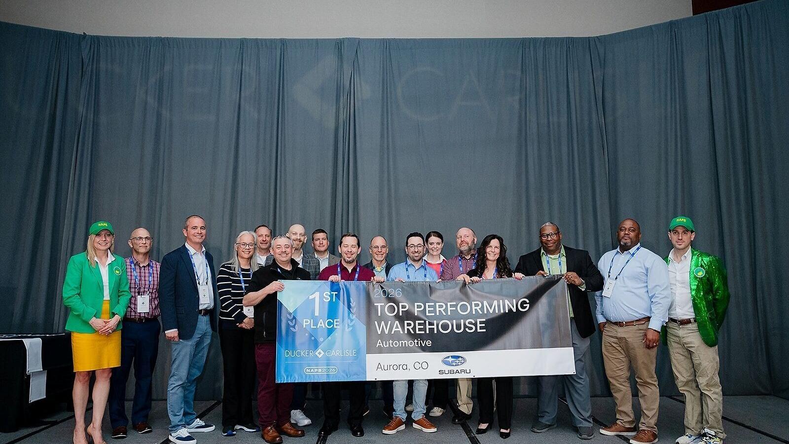 Members of the Subaru of America Fixed Operations team celebrated multiple award wins at the 2026 Ducker Carlisle North American Parts Benchmark (NAPB) Conference, highlighting its leadership in parts supply chain performance and operations efficiency. ...