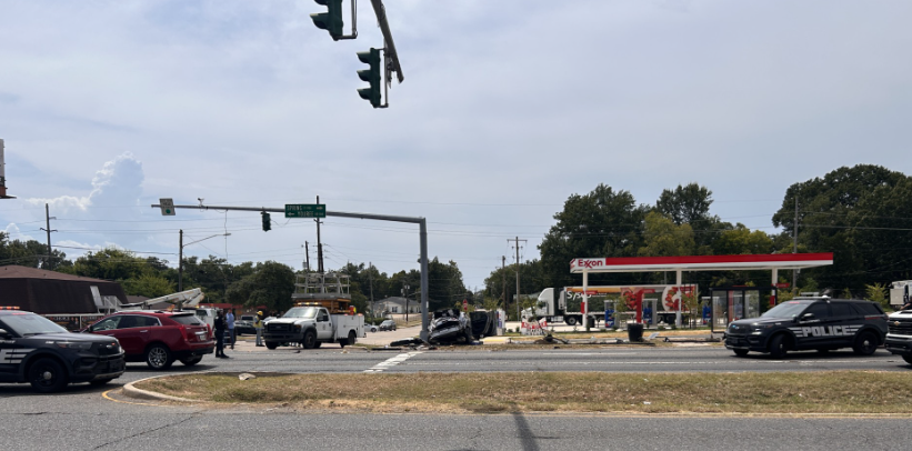 Youree Drive crash