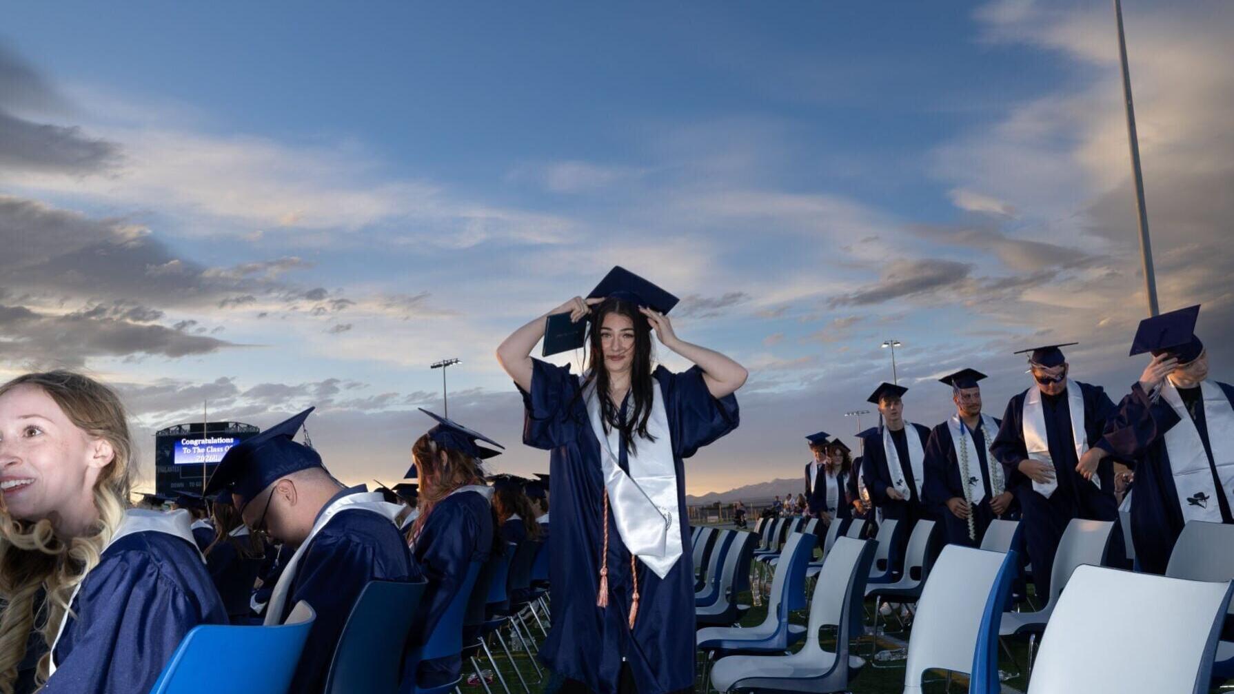 East Helena High School graduation ceremony