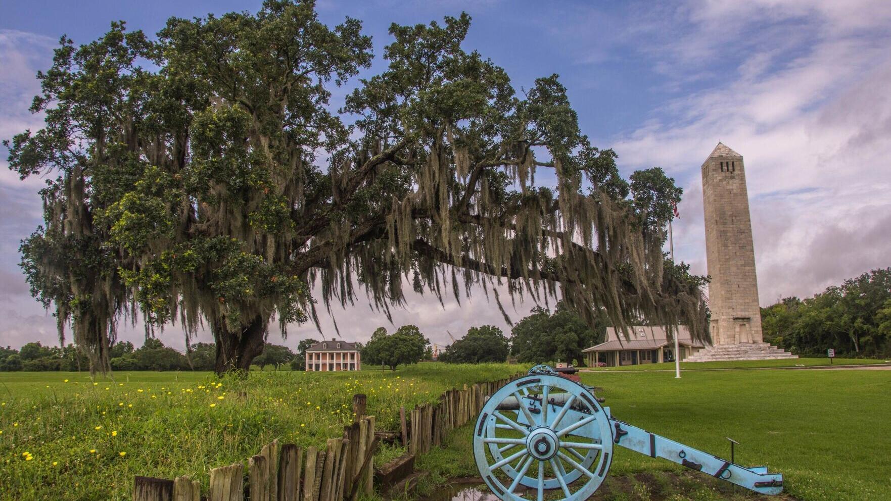 The American Battlefield Trust is raising $1 million to protect a 40-acre property on the Chalmette Battlefield. (Wayne Hsieh for American Battlefield Trust)