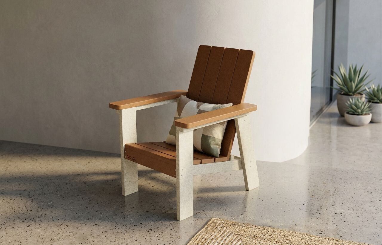 Nova Adirondack Chair by Polly Products