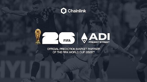 To meet this scale, ADI Predictstreet adopted the Chainlink Runtime Environment (CRE) to automate market creation, resolution, and settlement, with high-quality FIFA data.