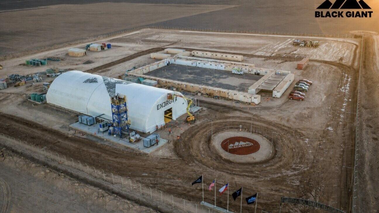 EnergyX's Project Black Giant™ site
