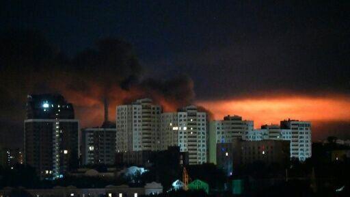 Air alerts were active in a dozen regions across Ukraine by 5:30 am (0230 GMT)