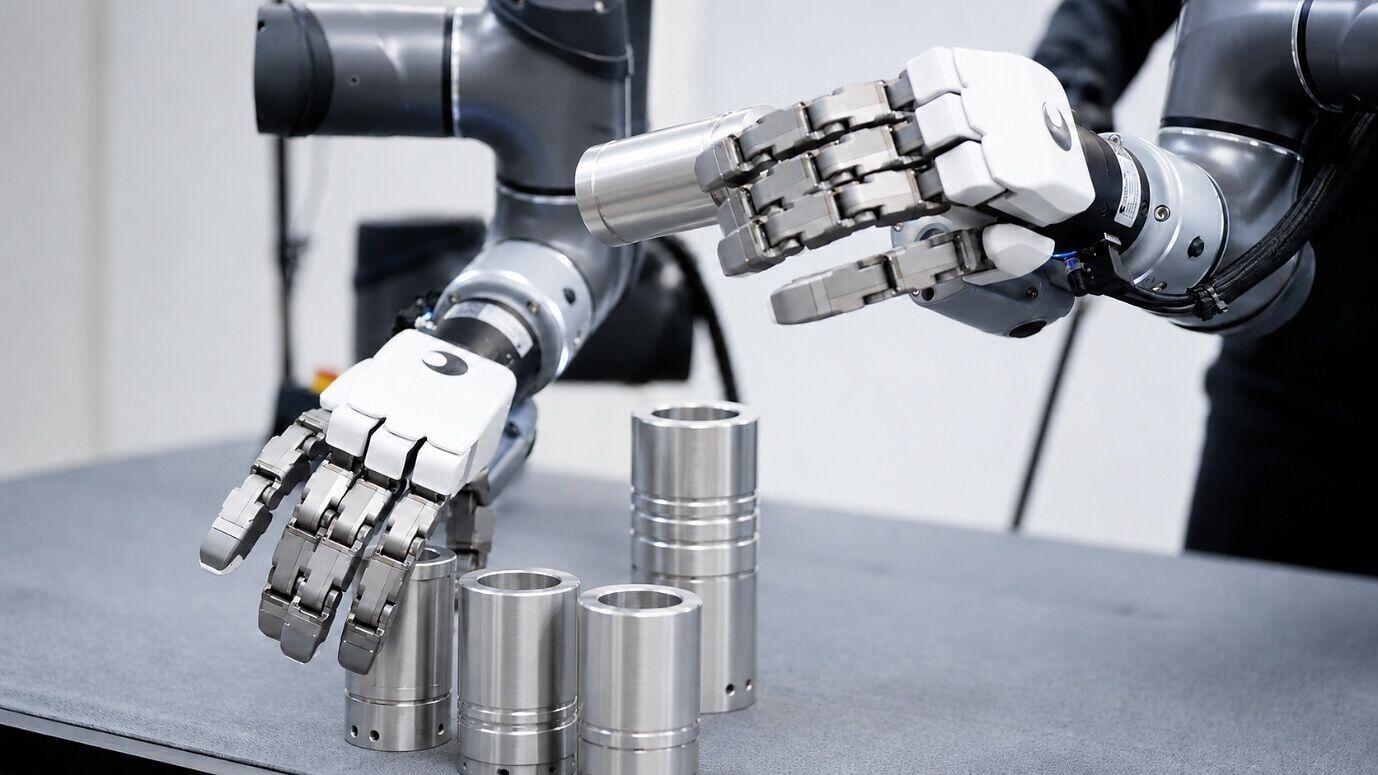 [Photo1] Tesollo DG-5F Robotic Hand