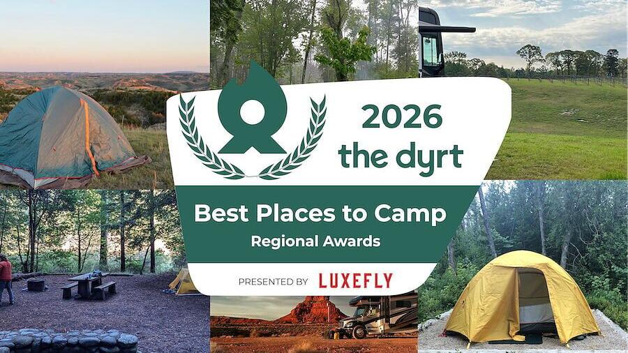 The Dyrt's 2026 Best Places to Camp Regional Awards