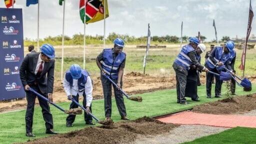 Dangote, Africa's richest man, inaugurated the project with several African leaders