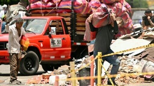 Colombia has mobilized to provide tons of aid to people in the quake zone
