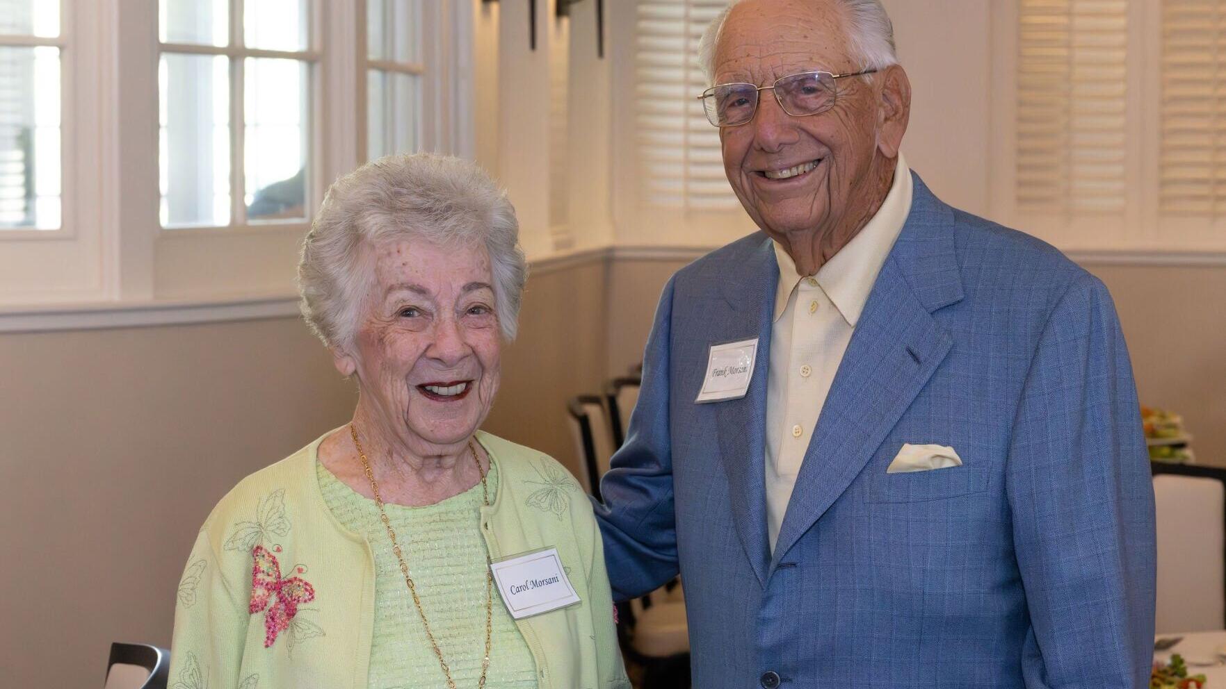 Frank and Carol Morsani