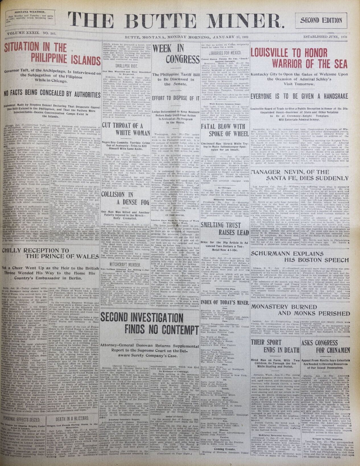 The Butte Miner 1/27/1902