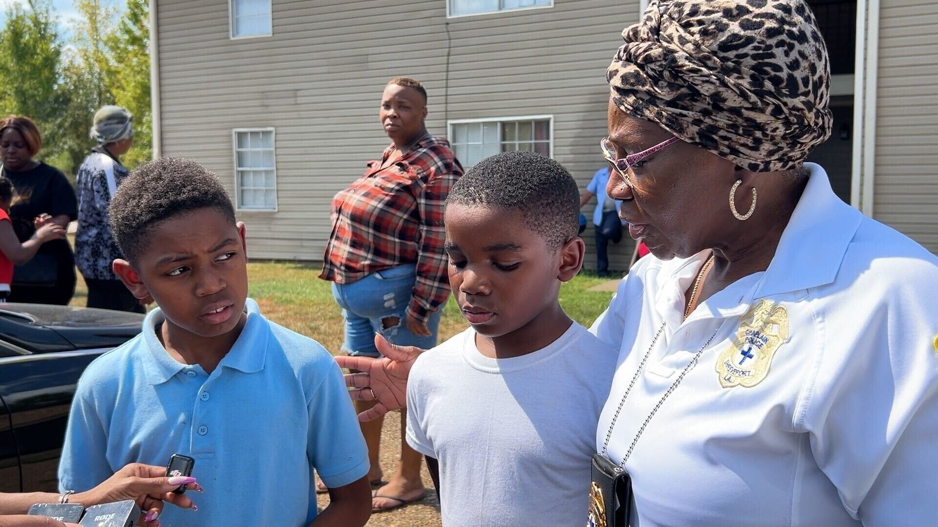 Sha'michal Russell's family