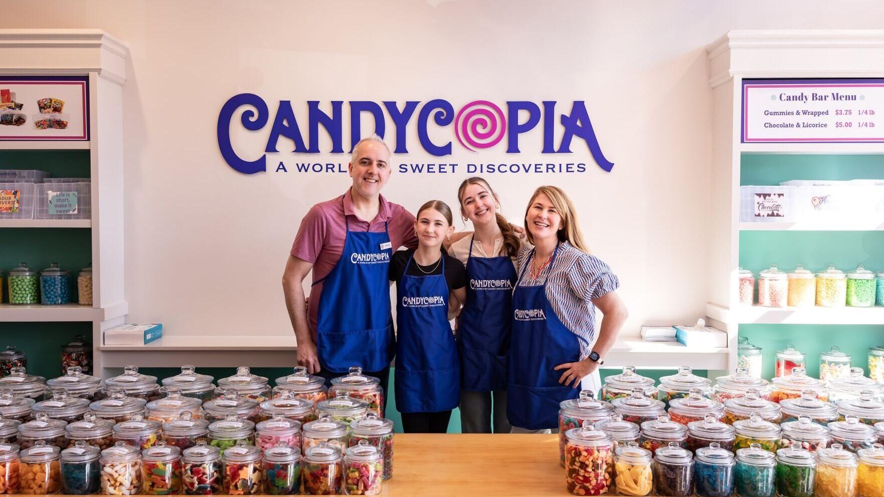 MAKING SOUR CANDY HISTORY: Candycopia owners Patrick and Alycia Mason, with their daughters, are preparing for an historic summer. The local candy destination has invited hundreds of sour candy enthusiasts to gather on July 18 in Oak Park to help set a ...