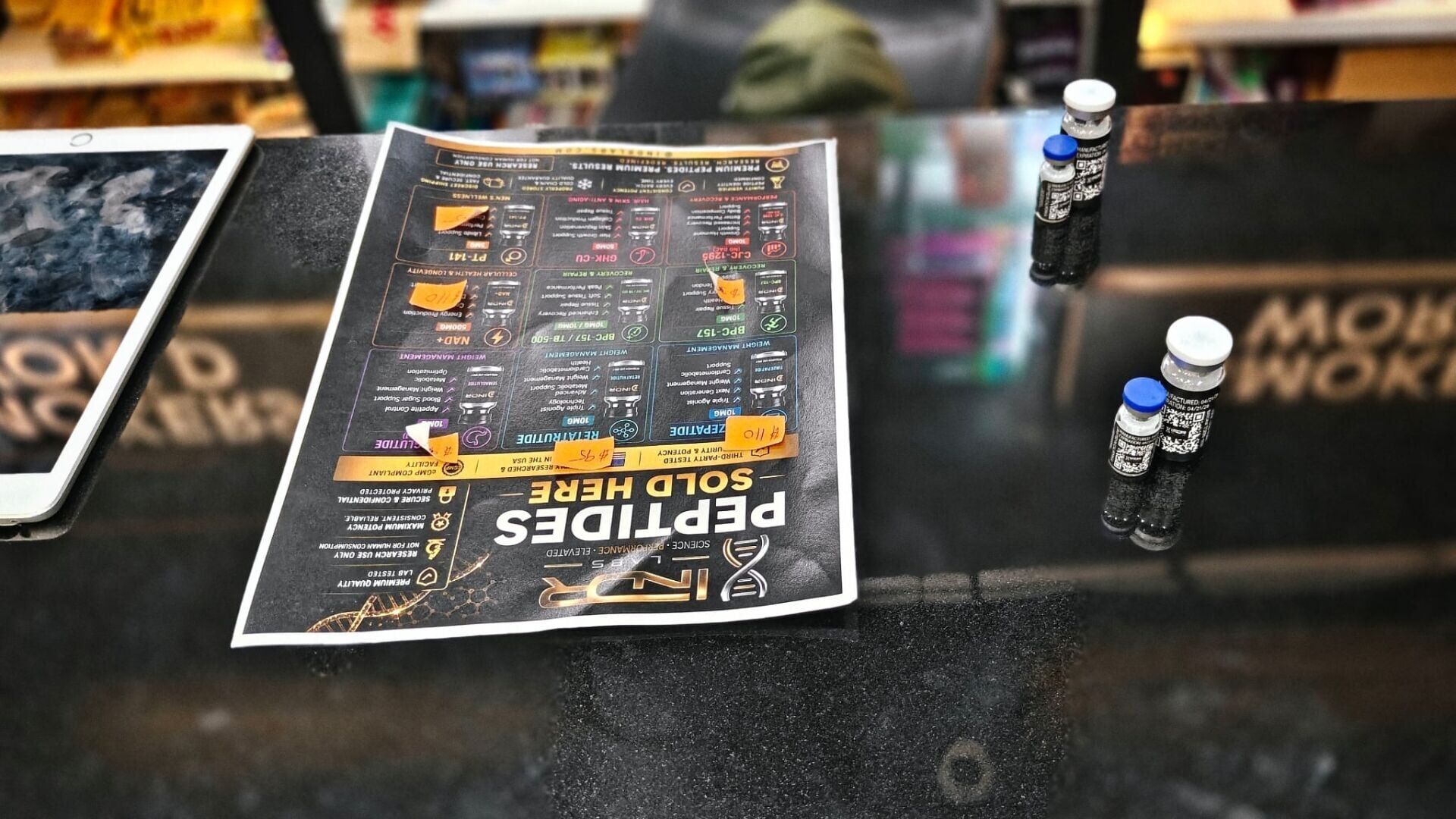 Bodega Peptide Price List