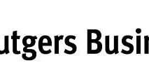 Rutgers Business School logo.