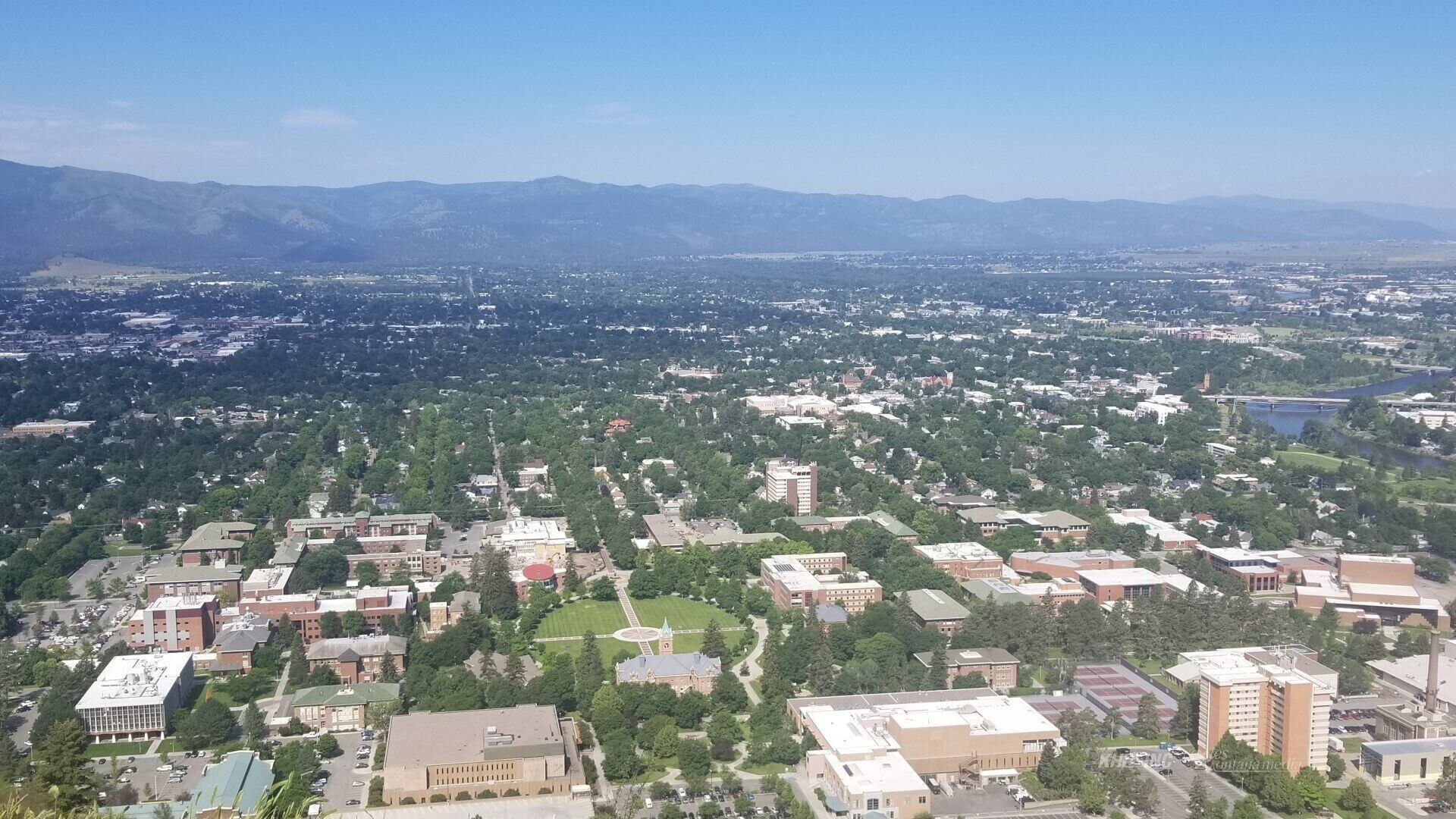 View from the M Missoula Vault