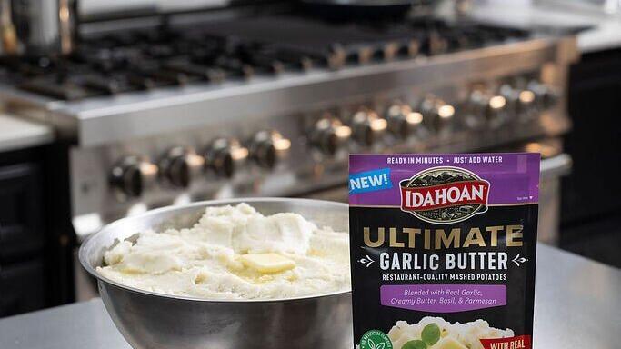 Idahoan® Ultimate Garlic Butter Mashed Potatoes