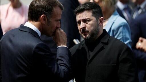 Zelensky and Macron have cooperated closely