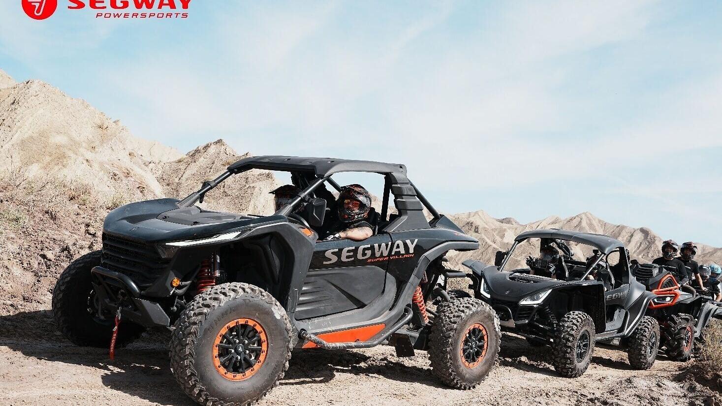 Segway Powersports off-road test drive