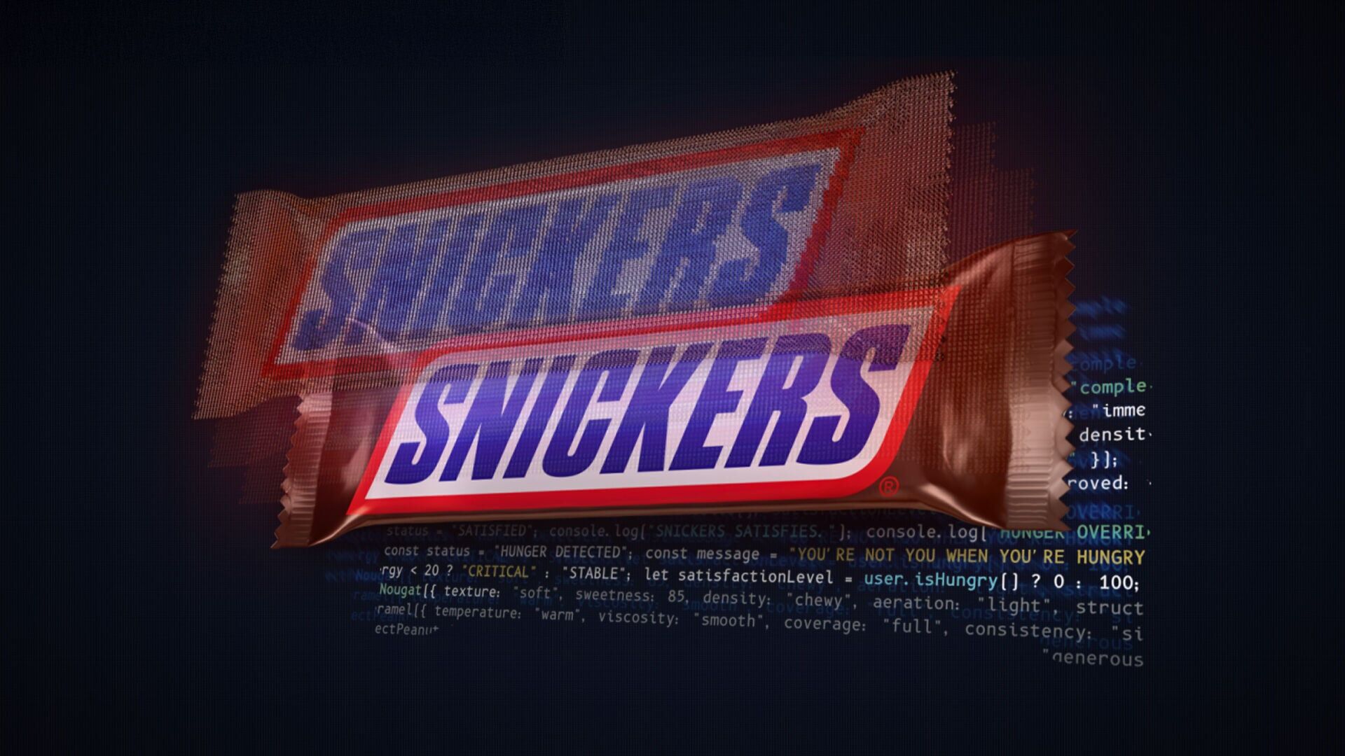 SNICKERS introduces Hungr.AI, the world’s first digital candy bar designed to feed AI when it acts hungry.