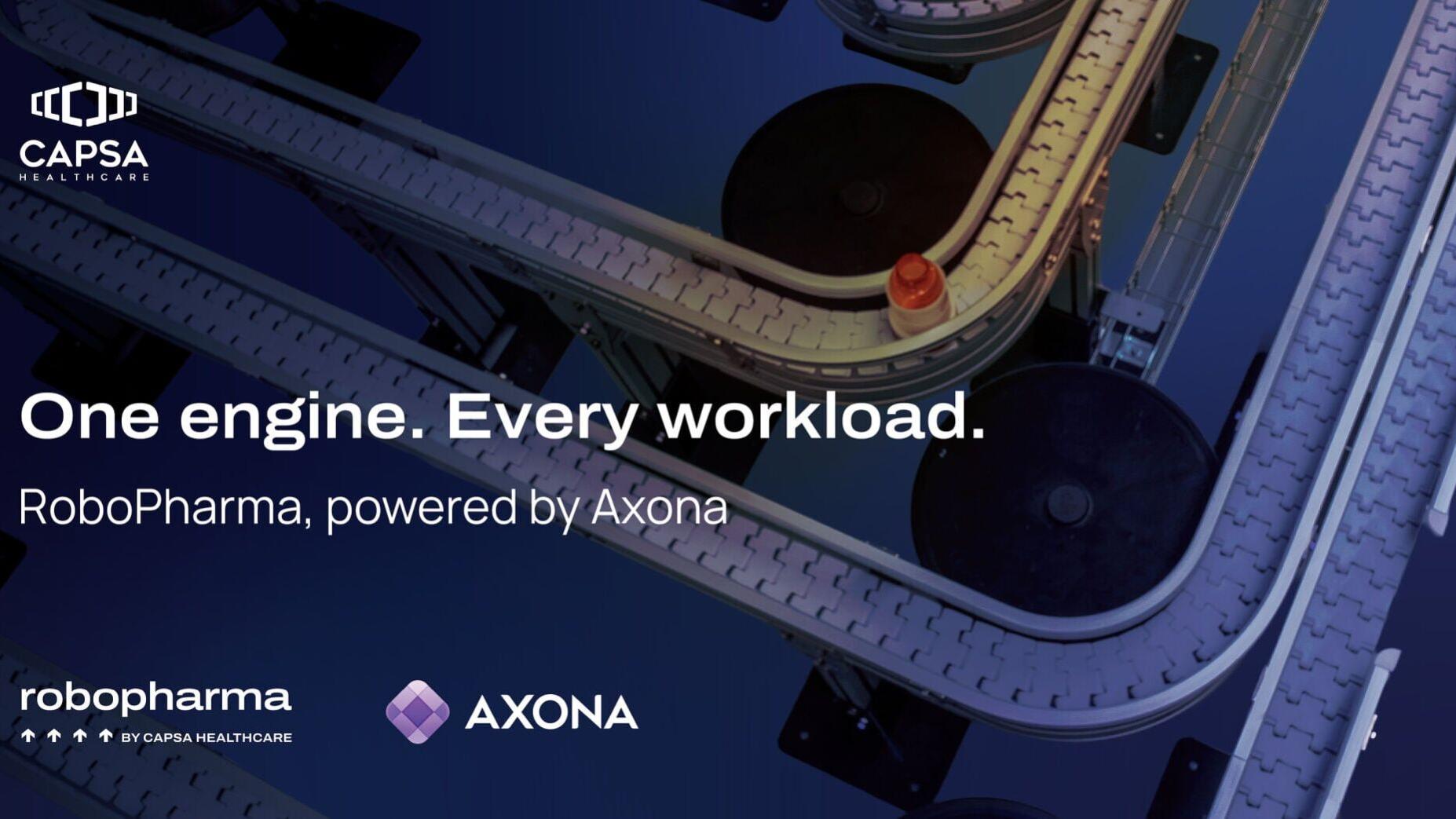 Capsa Healthcare today introduced RoboPharma™, powered by Axona™, the first comprehensive pairing of automation engineering and enterprise software built to run the modern consolidated service center or a standalone central fill and mail order operation.