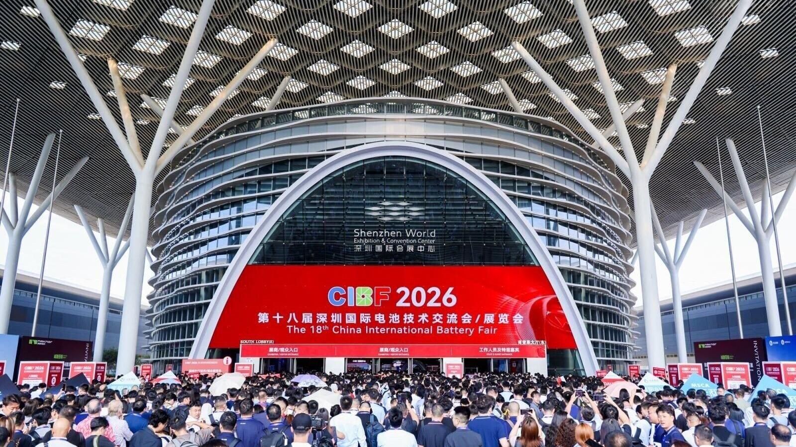 The 18th China International Battery Fair (CIBF 2026) concluded its three-day run at the Shenzhen World Exhibition &amp; Convention Center. CIBF2027 See You Next Time!