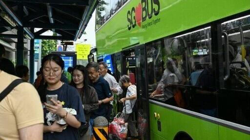 Propping feet on bus seats carries $400 penalty in 'Fine City' Singapore