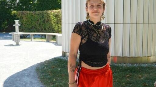 Melanie Gradik, 27, is suing Vienna over what she sees as discriminatory policy on public toilet fees