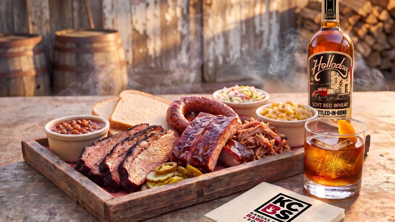 Holladay Bourbon and Kansas City barbecue come together in celebration of the 4th Annual Made for KC BBQ Championship, held August 21-22 in historic downtown Weston, Missouri, with Holladay Distillery serving as a host partner.