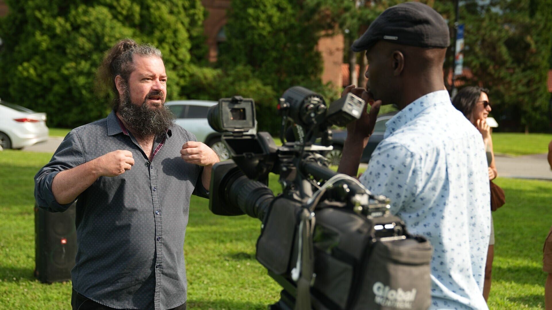 Bertrand Guibord, president of the Conseil central du Montréal métropolitain