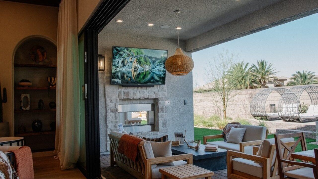 Outdoor televisions gain ground as Americans invest in backyard living