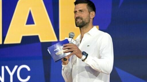 Serbia's Novak Djokovic