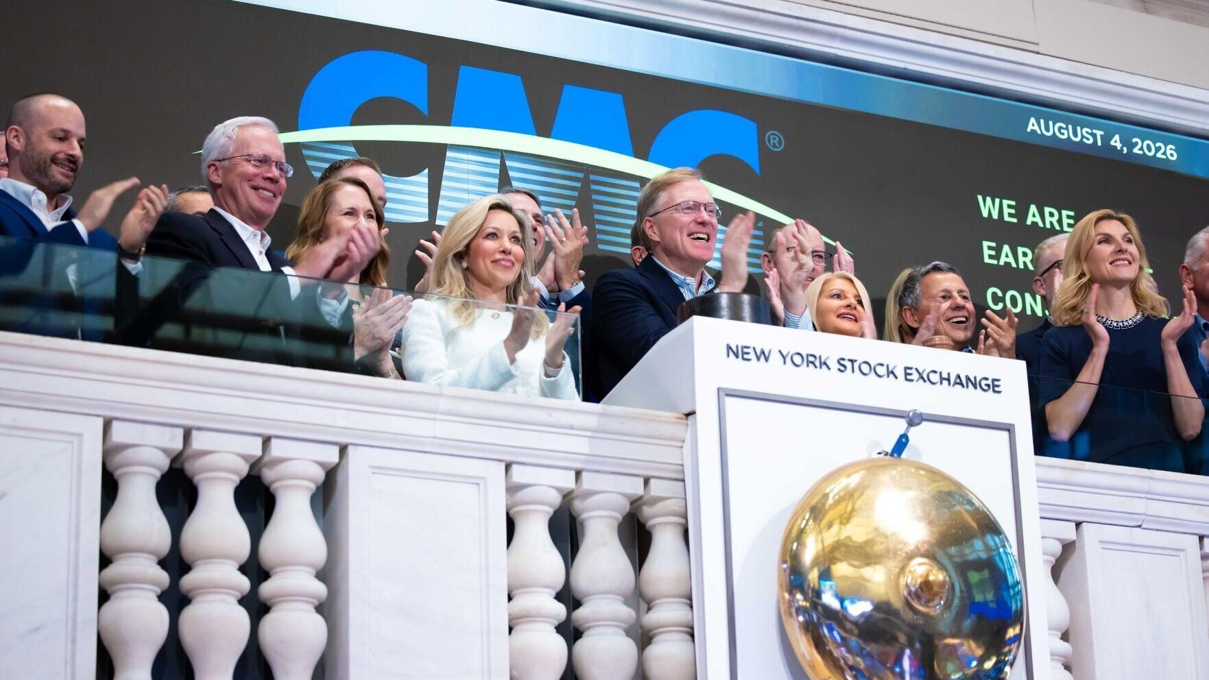 CMC at the NYSE on August 4