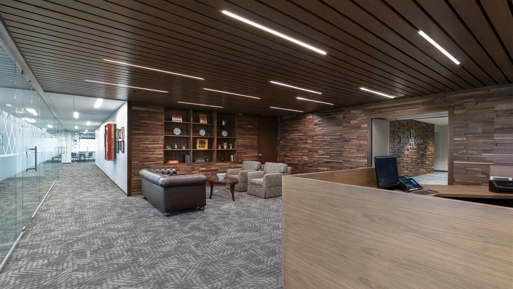 Continous Linear can be applied to walls or ceilings.