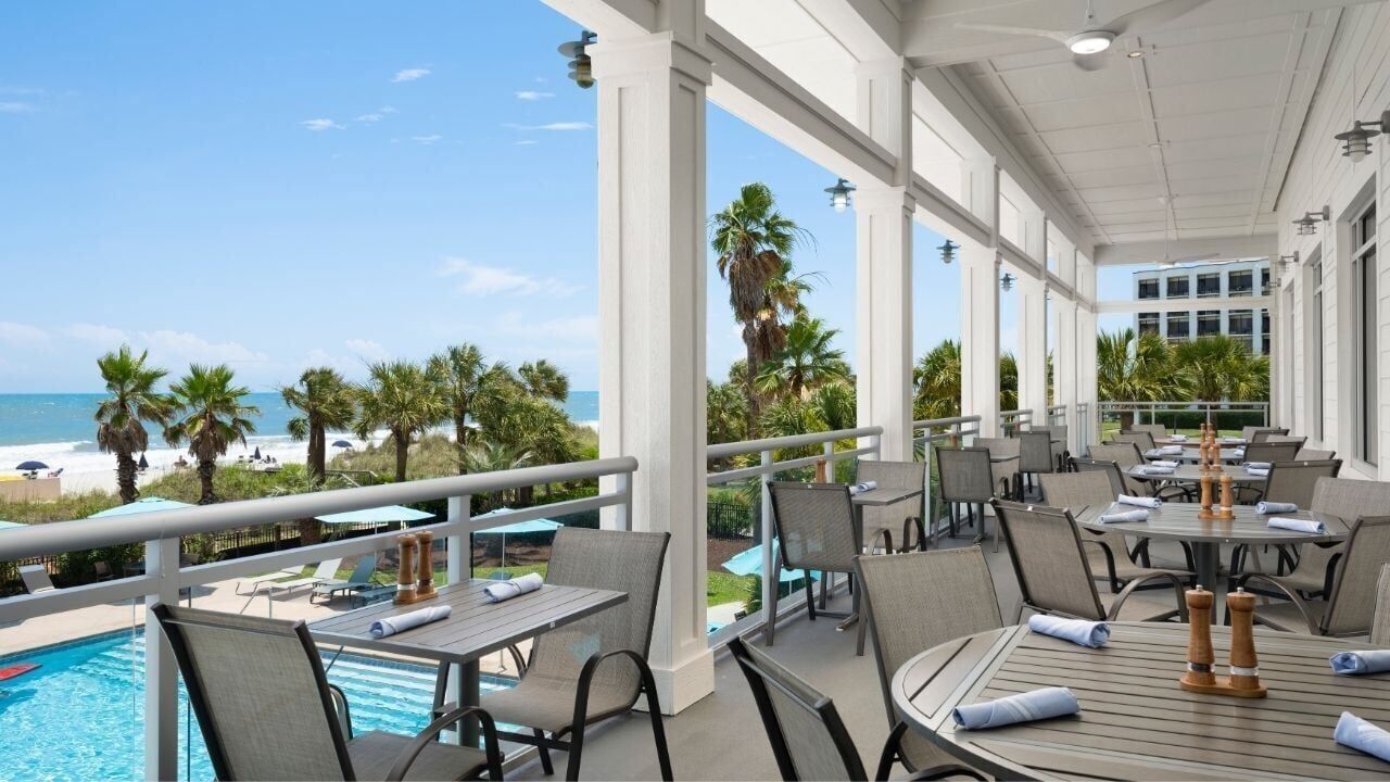 Ocean Blue Lounge Outdoor Seating
