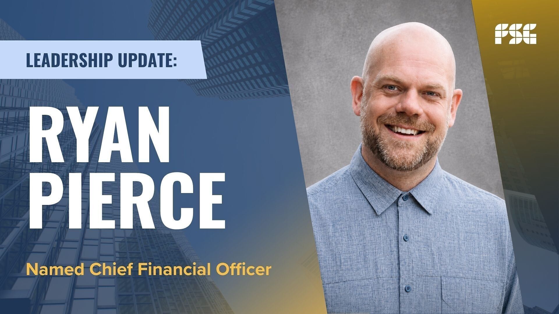 Ryan Pierce named Chief Financial Officer