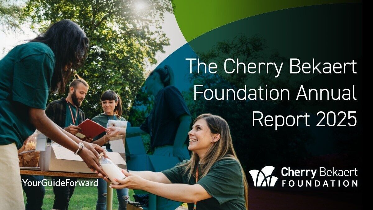 The Cherry Bekaert Foundation has released its 2025 Annual Report, showcasing a year of employee-driven community impact through expanded grantmaking, volunteer service and strengthened nonprofit partnerships across the Firm’s markets.
