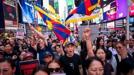 A month after his death, a rally for Tibetan independence and a vigil for Lobga Rangzen was held at Times Square in New York