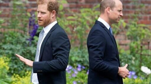 Harry and William are no longer on speaking terms