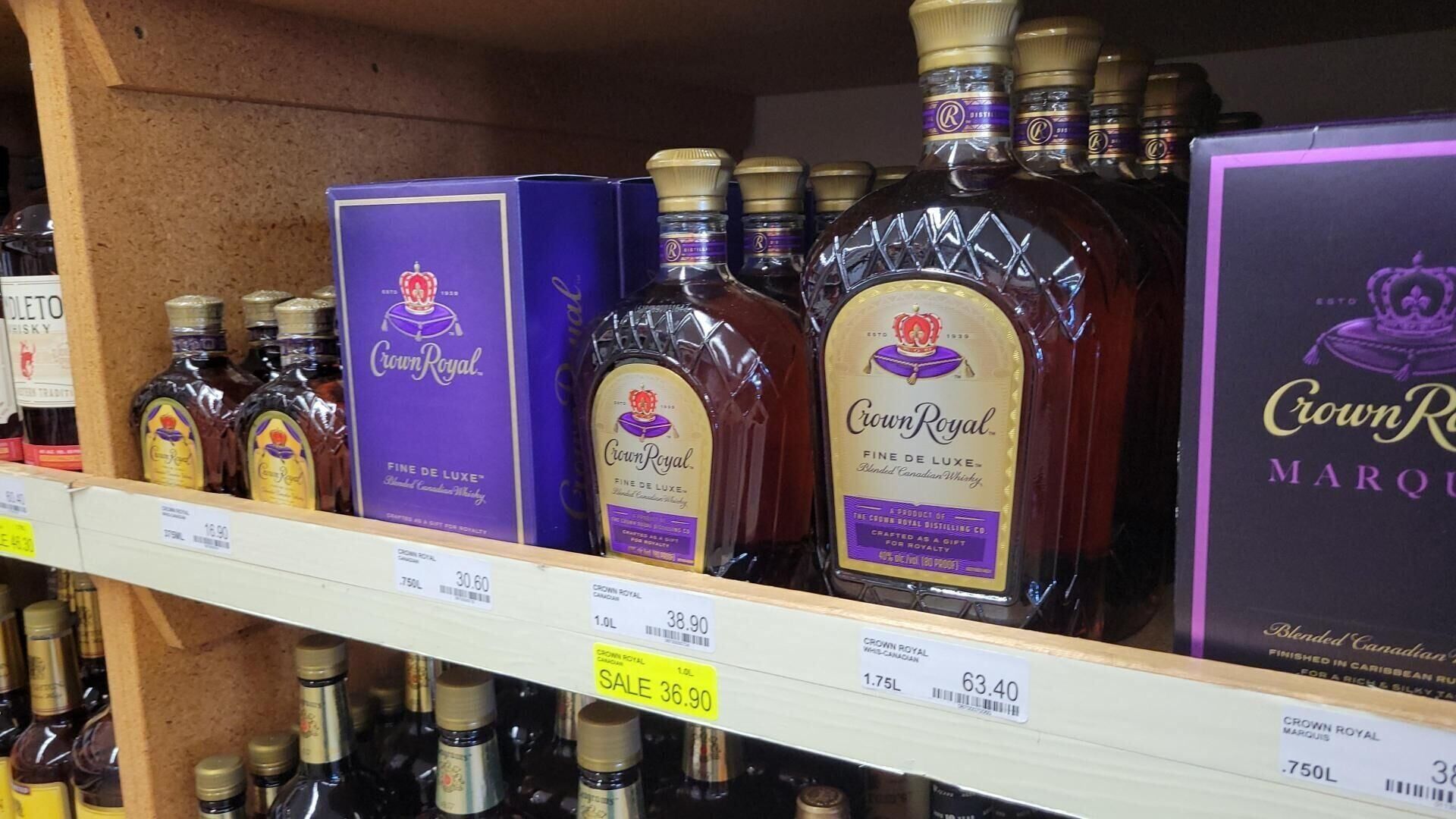 Tariffs impact Canadian Whiskey