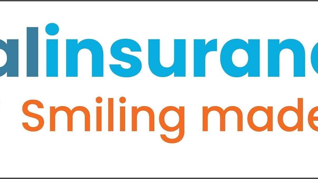 DentalInsurance.com logo, helping people find the coverage they need at an affordable price.