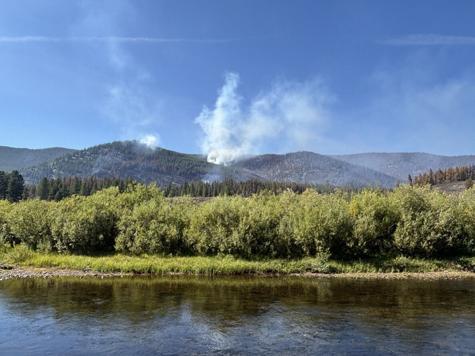 Bobcat Lakes fire Aug. 19