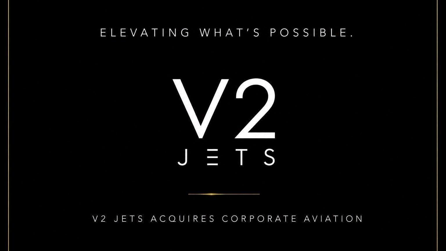 V2 Jets Acquires Corporate Aviation