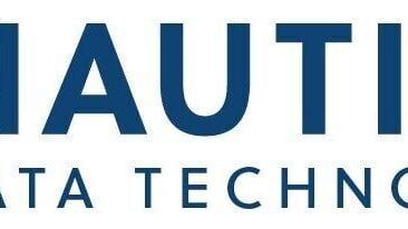 Logo of Nautilus Data Technologies featuring a sleek, modern design with a stylized nautilus shell symbol representing innovation and sustainability in data technology. (PRNewsfoto/Nautilus Data Technologies)