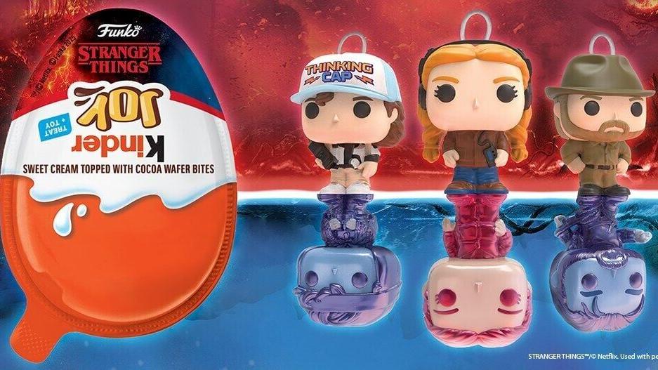 The iconic treat-plus-toy teams up with Netflix's Stranger Things and Funko® to bring fan-favorite characters from Hawkins to ​U.S retailers ​this spring